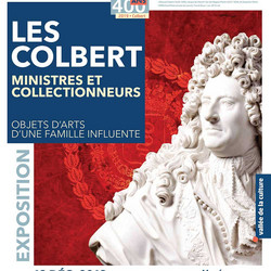Affiche pour l'exposition Les Colbert en 2019